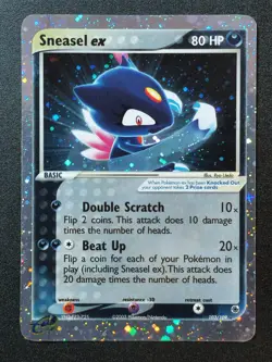 Sneasel ex 103/109 | Pokemon TCG | Ruby & Sapphire | Holo Ultra Rare | NM - Image 1