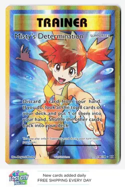 Misty's Determination (Full Art) 108/108 - XY: Evolutions Holo 2016 NM - Image 1