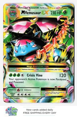 M Venusaur EX 2/108 - XY: Evolutions Ultra Rare Holo 2016 NM - Image 1