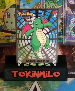 Pokemon 2024 Shiny Infinity Set Shining Dragonite Silver foil Peru Card - Image 1