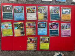 TEMPORAL FORCES Bulk Lot 250 Pokemon Cards - Common/ Rev Holo/ Holo - Image 2