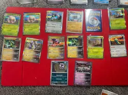 TEMPORAL FORCES Bulk Lot 250 Pokemon Cards - Common/ Rev Holo/ Holo - Image 3