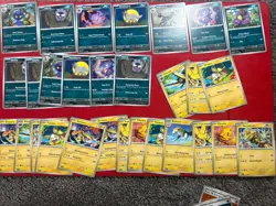 TEMPORAL FORCES Bulk Lot 250 Pokemon Cards - Common/ Rev Holo/ Holo - Image 4