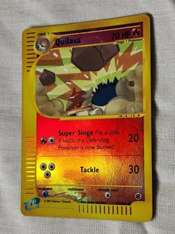 Played Quilava - Reverse Holo 91 Expedition Pokemon TCG - Image 3