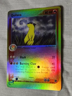 Played Quilava - Reverse Holo 51 Sandstorm Pokemon TCG - Image 3