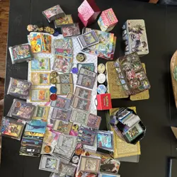 Pokemon Yugioh Collection Lot Topps Decks Sleeves Vintage Shadowless See Pics - Image 1