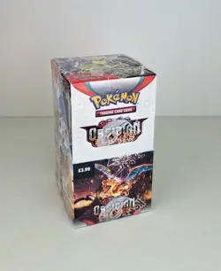 Pokemon TCG Obsidian Flames Half Booster Box 18 Packs New & Sealed ✨ - Image 1