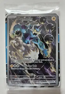Thundurus 209 Black Bolt ETB Black Star Promo (SVP209) NM SEALED Pokemon Card - Image 1