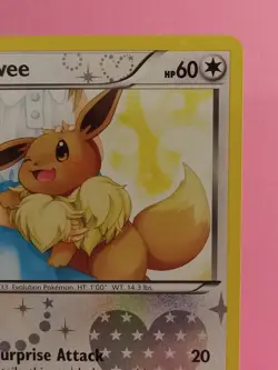 Pokemon TCG Eevee RC14/RC25 Lgndry Treasures: Radiant Collection Holo Near Mint - Image 5