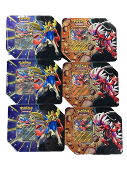 Pokemon Slashing Legends Tin Case (6 Tins) Brand New Factory Sealed! Ships 5/16 - Image 1