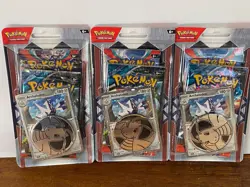 NEW POKEMON TCG ARCHALUDON LOT OF **3** Blister, 2 Packs, with coin - Image 1