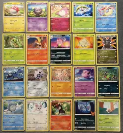 Pokemon Cards Lot 2014-2023 Milotic Clefairy Seismitoad Cinccino Sowsow Sui Art - Image 1