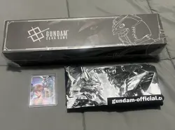 SDCC 2025 FIRST COMBAT EVX-01 Gundam Accessory Card Set w/ Promo Card w/Shirt - Image 1