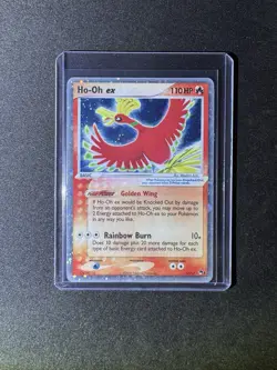 2006 Ho-Oh POKEMON CARD - ULTRA RARE EX 17/17 - HOLO POP SERIES 3 - LP - Image 1