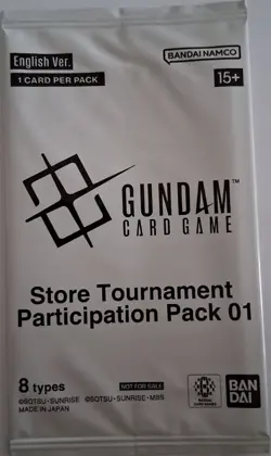 Gundam Card Game Store Tournament Participation Pack 01 - Image 1