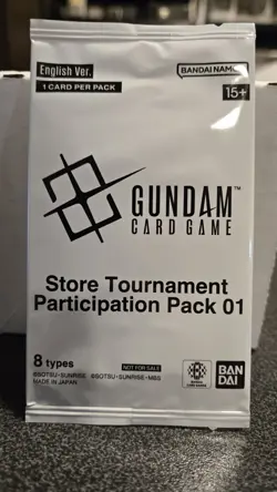 Gundam Card Game Store Tournament Participation Pack 01 - Image 1