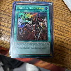 Triple Tactics Thrust Secret Rare PHHY 1st Edition (VLP)￼￼￼ - Image 1