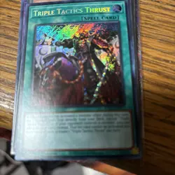 Triple Tactics Thrust Secret Rare PHHY 1st Edition (VLP)￼￼￼ - Image 2