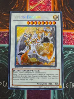 Yu-Gi-Oh! TCG Vylon Epsilon HA05-EN025 Secret Rare 1st Edition Near Mint - Image 1