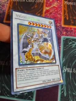 Yu-Gi-Oh! TCG Vylon Epsilon HA05-EN025 Secret Rare 1st Edition Near Mint - Image 2