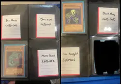 Yu-Gi-Oh Legend Of Blue Eyes LOB Vintage Partial Complete Set !! 083/126 - Image 1
