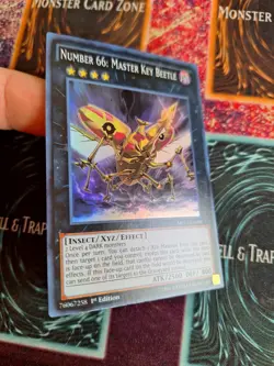 Yu-Gi-Oh! Number 66: Master Key Beetle MP14-EN099 Super 1st Edition Near Mint - Image 2