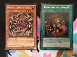 Temple of the Kings + Mystical Beast of Serket - Set of 2 - 1st Ed. - Yu-Gi-Oh! - Image 2