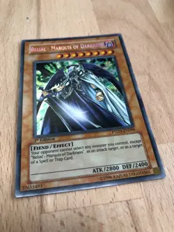 Belial-Marquis of Darkness PTDN-EN099 Secret Rare 1st Edition Yugioh Card - Image 1