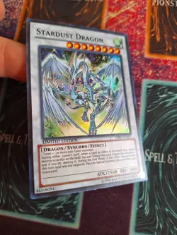 Yu-Gi-Oh! Stardust Dragon SHSP-ENSE1 Limited Super Rare Near Mint - Image 2