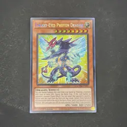Yu-Gi-Oh Galaxy-Eyes Photon Dragon Chibi Artwork BLMM-EN007 Near Mint/Mint - Image 1