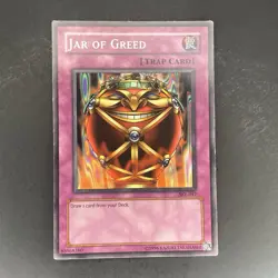 Jar of Greed SKE-047 Common Unlimited Edition Moderately Played - Image 1