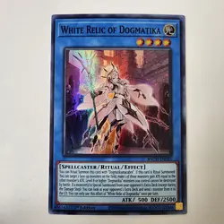 White Relic of Dogmatika - BACH-EN035 - NM - Super Rare - 1st ed - Yugioh - Image 1