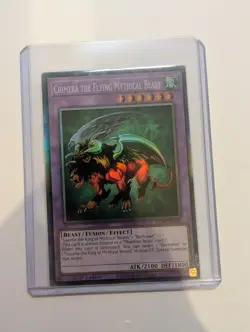 Yugioh | Collectors Rare 1st NM | Chimera the Flying Mythical Beast - MZMI-EN040 - Image 1