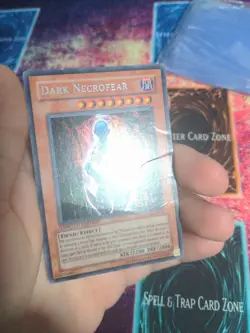 Yu-Gi-Oh! Dark Necrofear MC1-EN005 Limited Secret Rare HP - Image 3