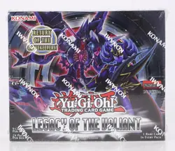 YU-GI-OH LEGACY OF THE VALIANT 1st EDITION BOOSTER BOX - Image 1