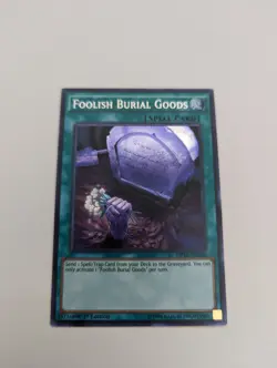 Foolish Burial Goods - MP17-EN218 2017 Mega-Tins - 1st Edition Secret Rare - Image 1