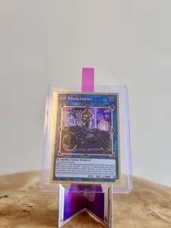Yu-Gi-Oh Karte I:P Maskerena MGED-EN035 Premium-Gold-Rare DEUTSCH Near Mint - Image 1