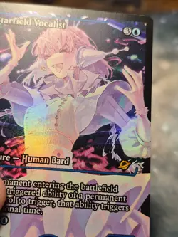 Starfield Vocalist FOIL JAPAN SHOWCASE Edge of Eternities MTG Card BORDERLESS - Image 4