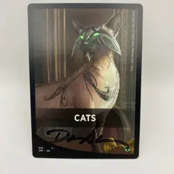 CATS Card Signed By Dan Scott Magic The Gathering Artist Proof - Image 1
