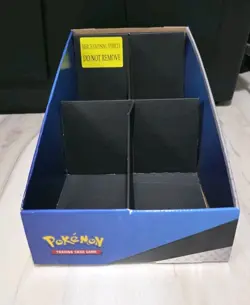 Pokemon Trading Card Game Retail Store Cardboard Display For Booster Packs - Image 1