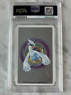 2000 POKEMON SILVER PLAYING CARD DRAGONITE POKER 3 OF SPADES #149 PSA 10 - Image 2