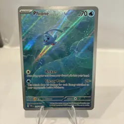 Phione 175/167 Twilight Masquerade Holo Pokemon TCG Trading Card Game - Image 1