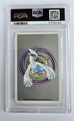 2000 Japanese Pokemon Lugia Ace Spades #249 Silver Playing Card PSA 10 Gem Mint - Image 2