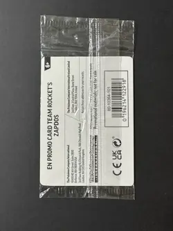 Pokemon Team Rocket’s Zapdos GameStop Stamped Destined Rival Promo Card SEALED - Image 2