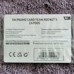 Pokemon Team Rocket’s Zapdos GameStop Stamped Destined Rival Promo Card SEALED - Image 3
