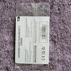 Pokemon Team Rocket’s Zapdos GameStop Stamped Destined Rival Promo Card SEALED - Image 4