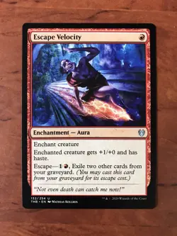 Escape Velocity MTG Magic the Gathering Card NM Mint Theros Beyond Death THB - Image 1