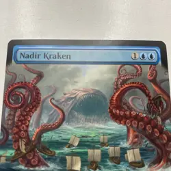 Nadir Kraken Magic The Gathering Card Signed By Dan Scott Artist Proof - Image 4