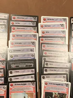 Star Wars Decipher CCG Card Game Lot of 250+ mixed cards with 3 Foils - Image 5