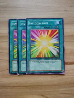 Yu-Gi-Oh - Invigoration 3X - Full Playset - Image 1